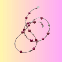 brillenkoordje, roze