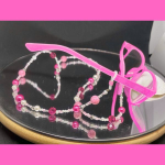 brillenkoordje, roze