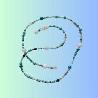 brillenkoordje, turquiose blauw