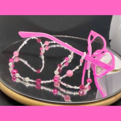 brillenkoordje, roze