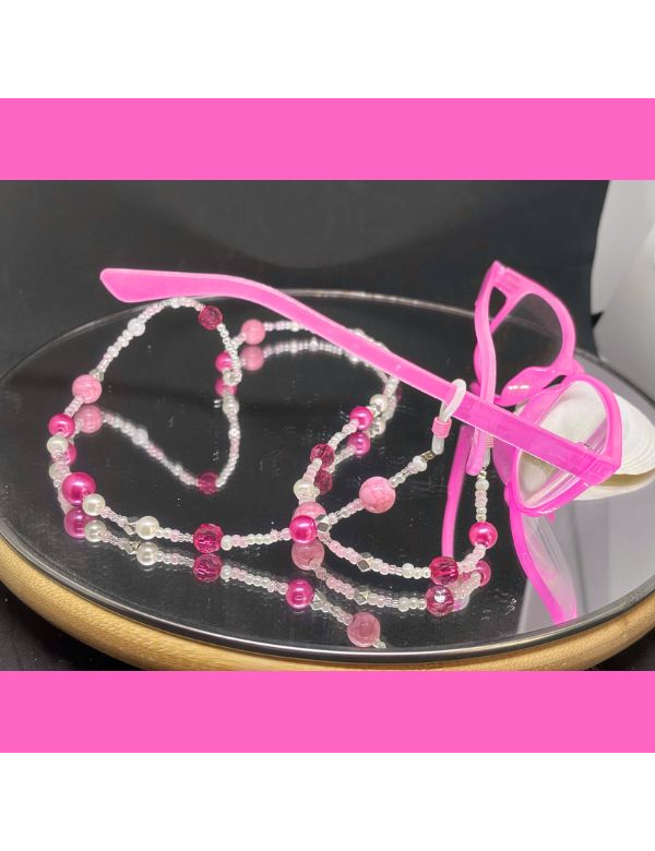 brillenkoordje, roze