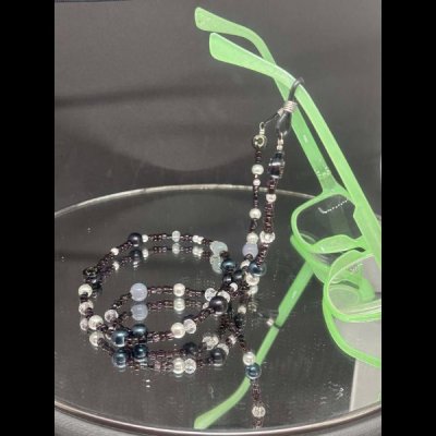 brillenkoordje, zwart