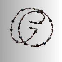 brillenkoordje, zwart