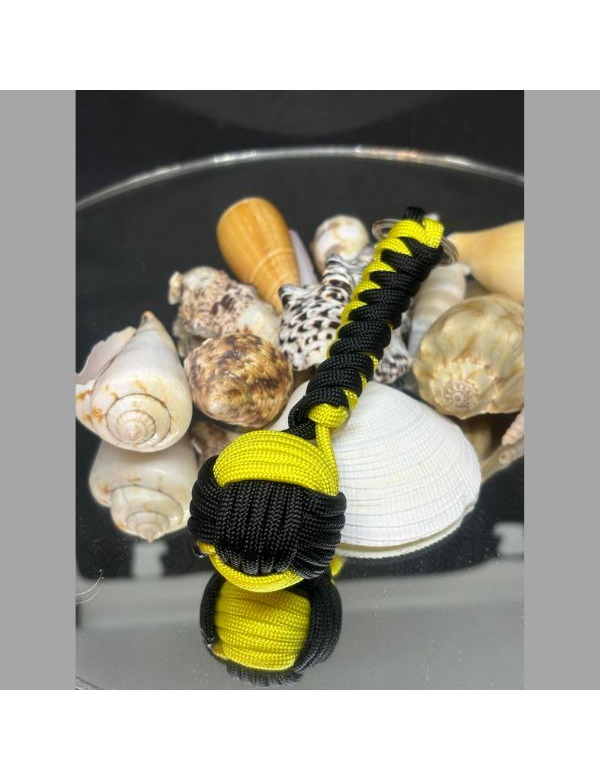 Monkey fist sleutelhanger 2 kleuren