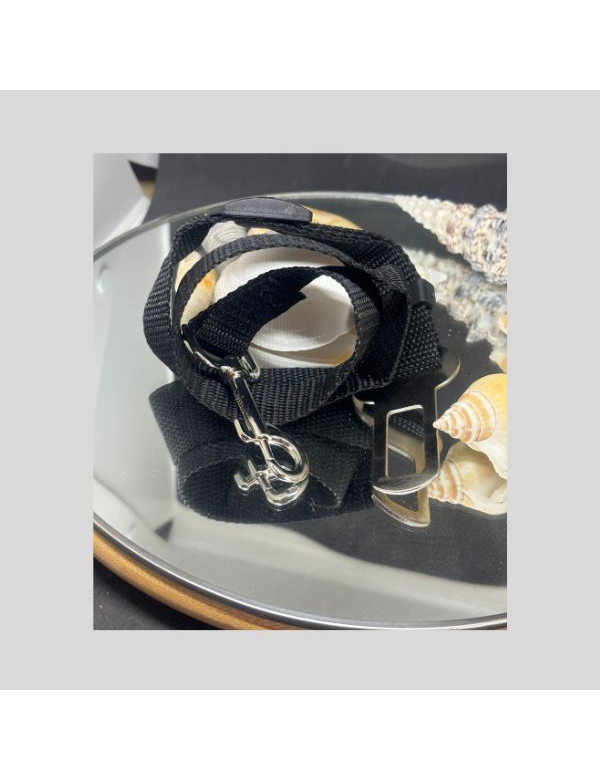 Autogordel huisdier zwart