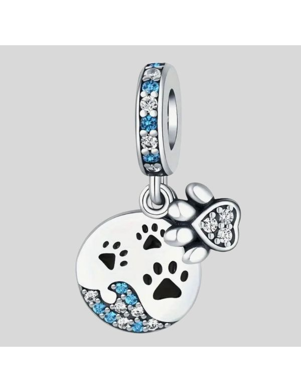 bedel met  pootjes en losse pootafdruk 