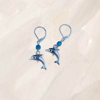 oorbellen, dolfijntjes