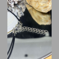 leren koordje met paard