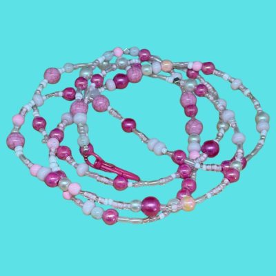 telefoonkoordje roze