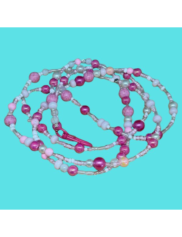 telefoonkoordje roze